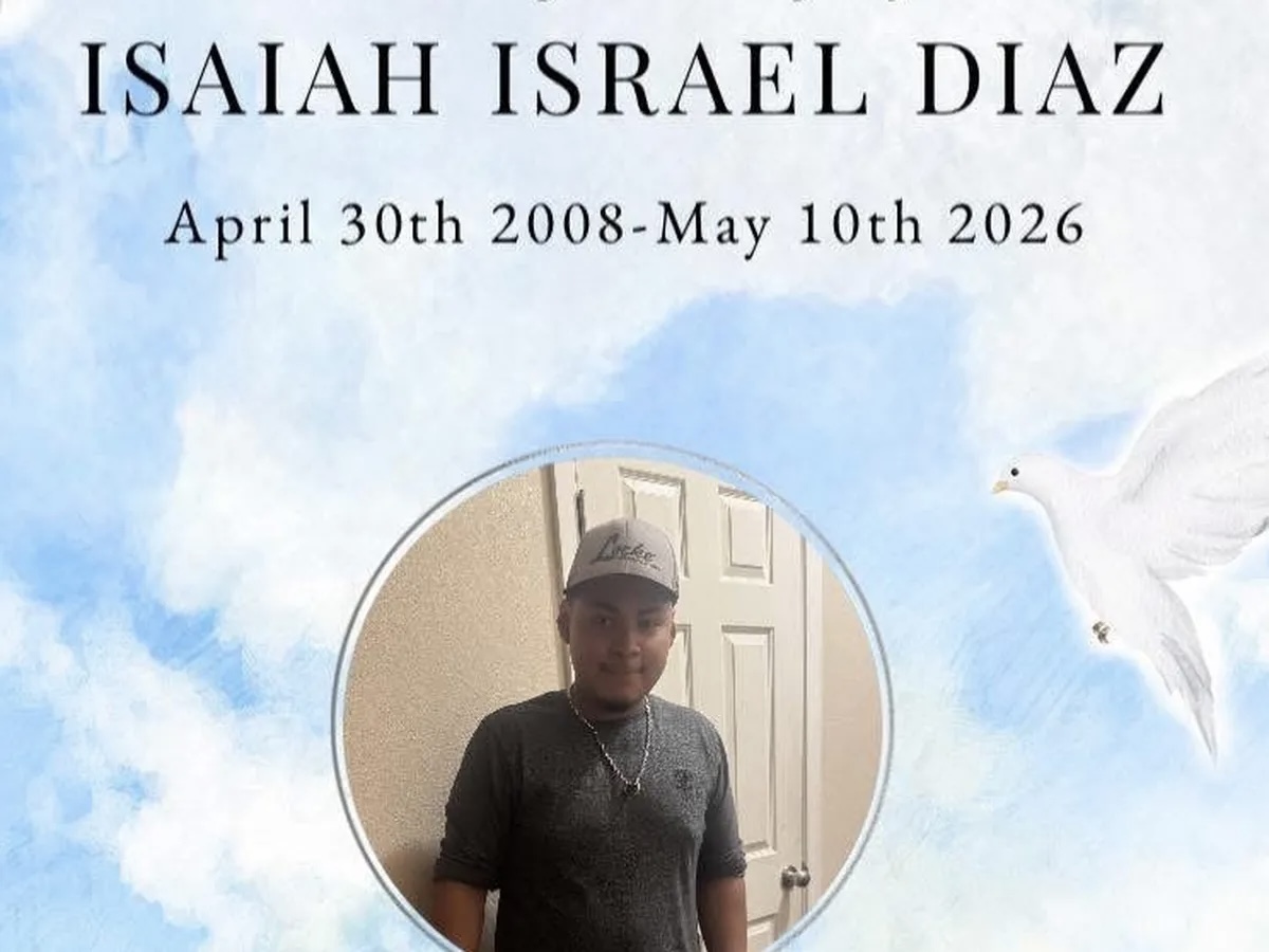 In Loving Memory of Isaiah Diaz