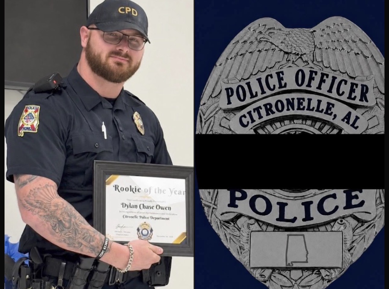In Loving Memory of Officer Dylan Chase Owen